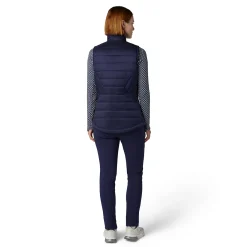 Quilted Puffer Vest Blå-Callaway Outlet