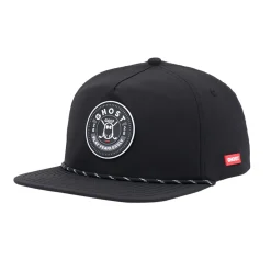Retro Golfer Snapback Svart-Ghost Golf Best