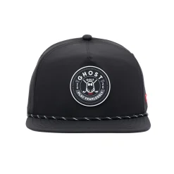 Retro Golfer Snapback Svart-Ghost Golf Best