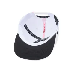 Retro Golfer Snapback Vit-Ghost Golf Clearance
