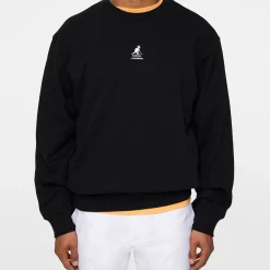 Roberto Crewneck JL x Kangol Svart-J.Lindeberg Clearance