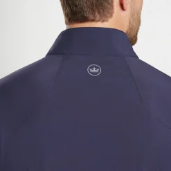 Shield Half-Zip Rain Shell Blå-Peter Millar Outlet