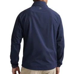 Shield Half-Zip Rain Shell Blå-Peter Millar Outlet