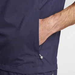 Shield Short Sleeve Rain Shell Blå-Peter Millar Outlet