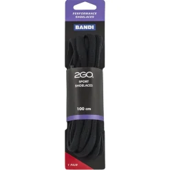 Shoelaces 216 Black 100 cm-2GO Outlet