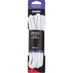 Shoelaces 220 White 120 cm-2GO Online