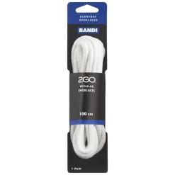 Shoelaces 177 White 100cm-2GO Hot