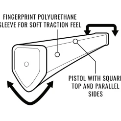 Sink fit PU Squaretop Putter-Lamkin New