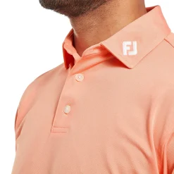 Stretch Pique Solid Grön-FootJoy Sale
