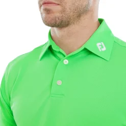 Stretch Pique Solid Grön-FootJoy New