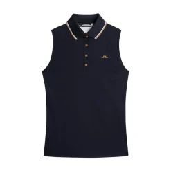 Swing Sleeveless Top Blå-J.Lindeberg Best