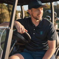 Tour Mesh Cap Svart-PGA Tour Discount