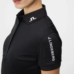 Tour Tech Golf Polo Svart-J.Lindeberg Online