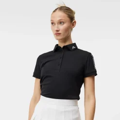 Tour Tech Golf Polo Svart-J.Lindeberg Online