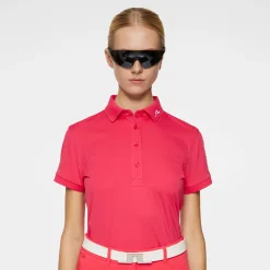 Tour Tech Polo Röd-J.Lindeberg