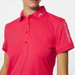 Tour Tech Polo Röd-J.Lindeberg