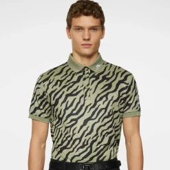 Tour Tech Print Polo-J.Lindeberg Outlet