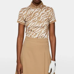 Tour Tech Print Polo-J.Lindeberg Sale