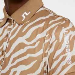 Tour Tech Print Polo-J.Lindeberg Sale