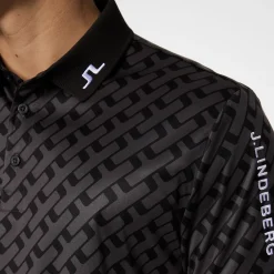 Tour Tech Print Polo-J.Lindeberg