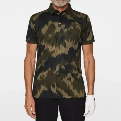 Tour Tech Print Polo-J.Lindeberg