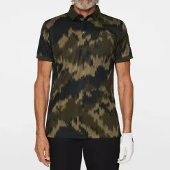 Tour Tech Print Polo-J.Lindeberg