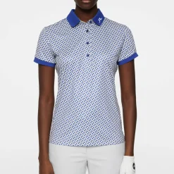 Tour Tech Print Polo-J.Lindeberg Outlet