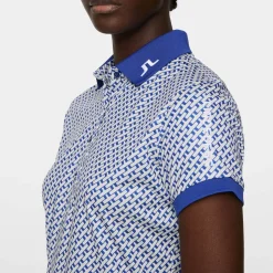 Tour Tech Print Polo-J.Lindeberg Outlet