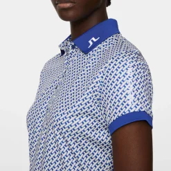 Tour Tech Print Polo-J.Lindeberg Outlet