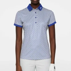 Tour Tech Print Polo-J.Lindeberg Outlet