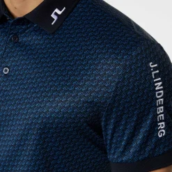 Tour Tech Print Polo-J.Lindeberg Outlet