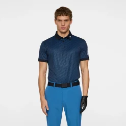 Tour Tech Print Polo-J.Lindeberg Outlet