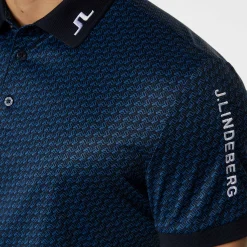 Tour Tech Print Polo-J.Lindeberg Outlet