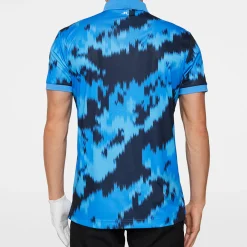 Tour Tech Print Polo-J.Lindeberg Outlet