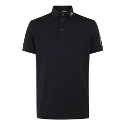 Tour Tech Reg Fit Golf Polo Svart-J.Lindeberg Best