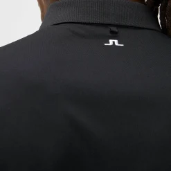 Tour Tech Reg Fit Golf Polo Svart-J.Lindeberg Best