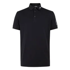 Tour Tech Reg Fit Golf Polo Svart-J.Lindeberg Best