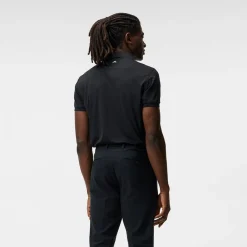 Tour Tech Reg Fit Golf Polo Svart-J.Lindeberg Best