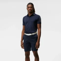 Tour Tech Reg Fit Golf Polo Blå-J.Lindeberg Online
