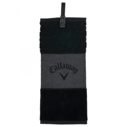 Trifold Towel 23 Svart-Callaway Clearance