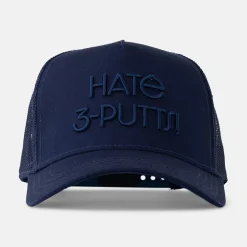 Trucker Cap 3D Hate 3-Putts Blå-Bogeys & Birdies New