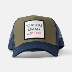 Trucker No Trouble Making a Double Grön Blå-Bogeys & Birdies Best