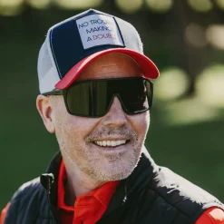 Trucker No Trouble Making a Double Blå Röd Vit-Bogeys & Birdies Sale