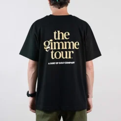 T-Shirt Masters Logo Svart-The Gimme Tour Clearance