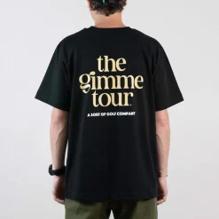 T-Shirt Masters Logo Svart-The Gimme Tour Clearance
