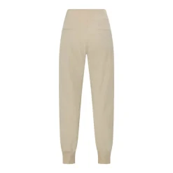 Twill Stretch Pull On Pant Beige-Röhnisch Clearance