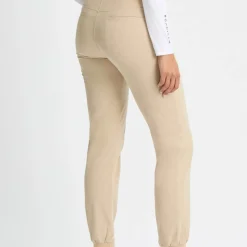 Twill Stretch Pull On Pant Beige-Röhnisch Clearance