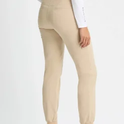 Twill Stretch Pull On Pant Beige-Röhnisch Clearance