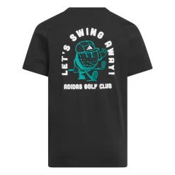 U Graphic Tee Svart-Adidas Clearance