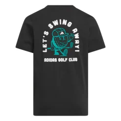 U Graphic Tee Svart-Adidas Clearance